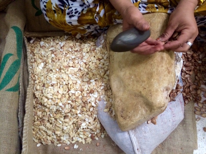 how fairtrade organic argan oil is made in morocco weleda stone