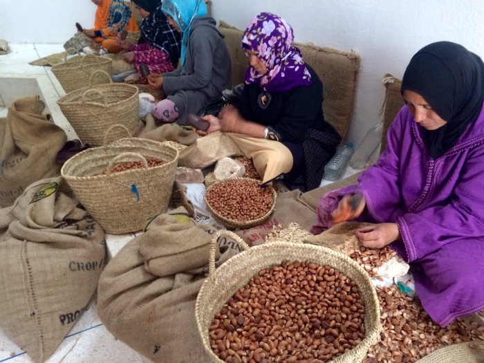 how fairtrade organic argan oil is made in morocco weleda women